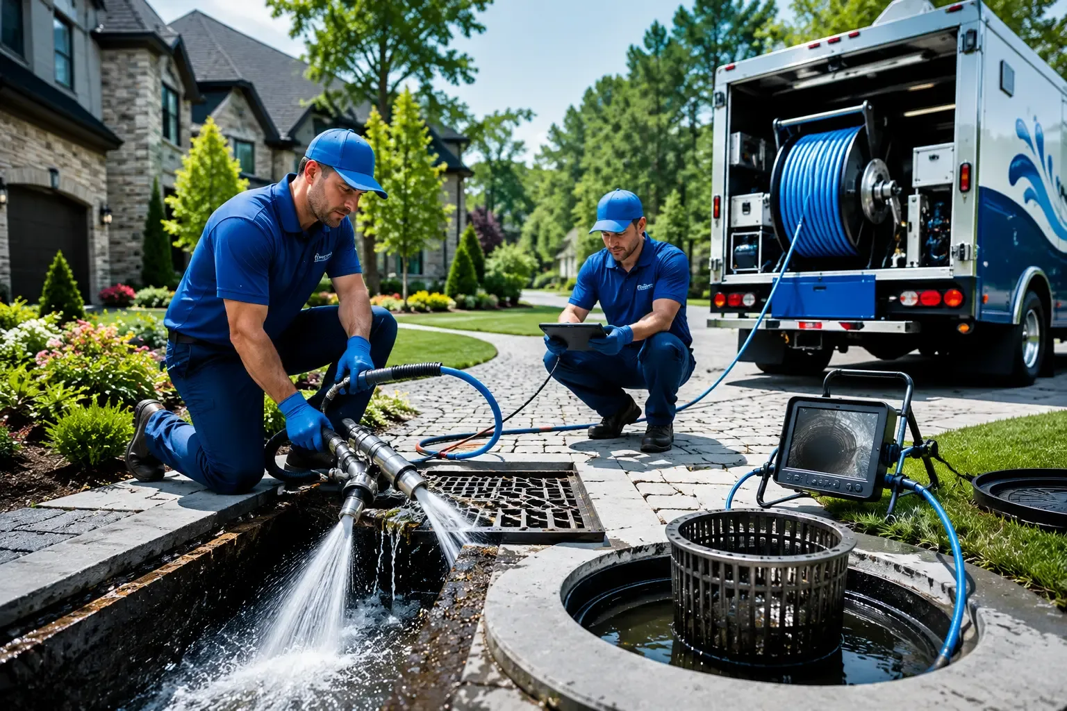 Local outdoor drain cleaning professionals in Etters, PA